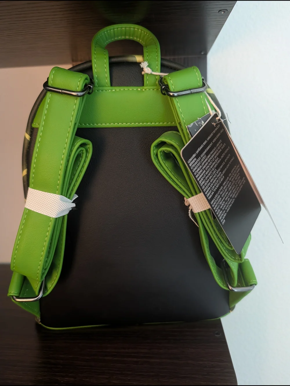 Loungefly Green Monster Graphic Mini Backpack